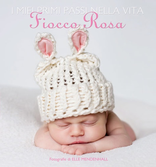 I miei primi passi nella vita. Fiocco rosa