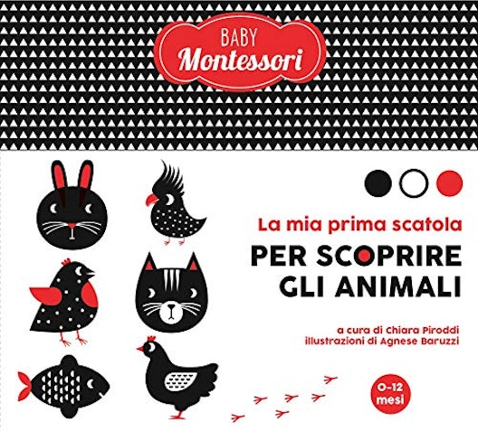 La mia prima scatola per scoprire gli animali. Baby Montessori. Con poster. Con 16 Carte