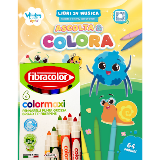 Whiskey &amp; i suoi Amici - Ascolta e Colora