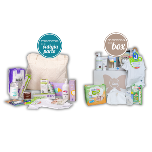 Kit MammacheBox e MammacheValigiaParto