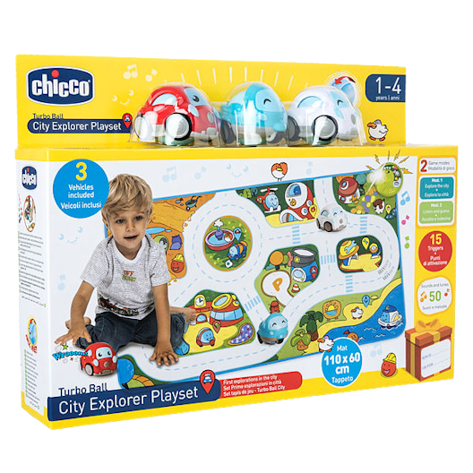 Tappeto Elettronico City Explorer